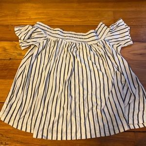 Off the shoulder shirt